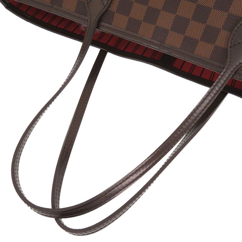 Louis Vuitton New Shape Neverfull MM Damier Threes N41358 Tote Bag LV 0156