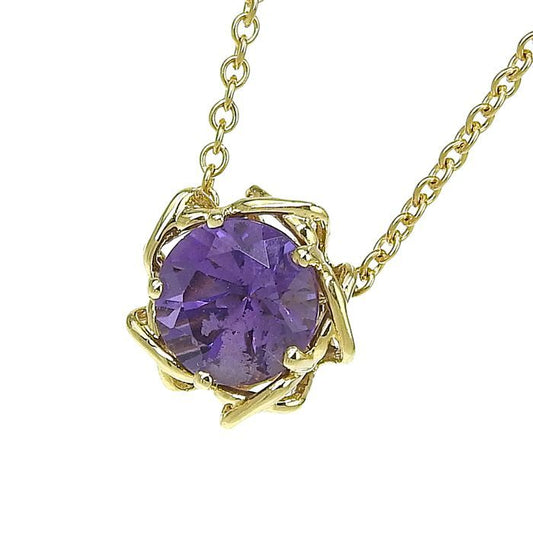 Tiffany & Co Tiffany & Co Design Amethyst Necklace 18K Yellow Gold 750 Yellow