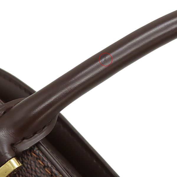 Louis Vuitton Handbag Sarria Orizontal Damier Canvas Damier Ebene Gold Hardware