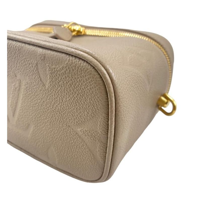 Louis Vuitton Handbag Shoulder Bag Vanity PM M45608 Monogram Empreinte Beige