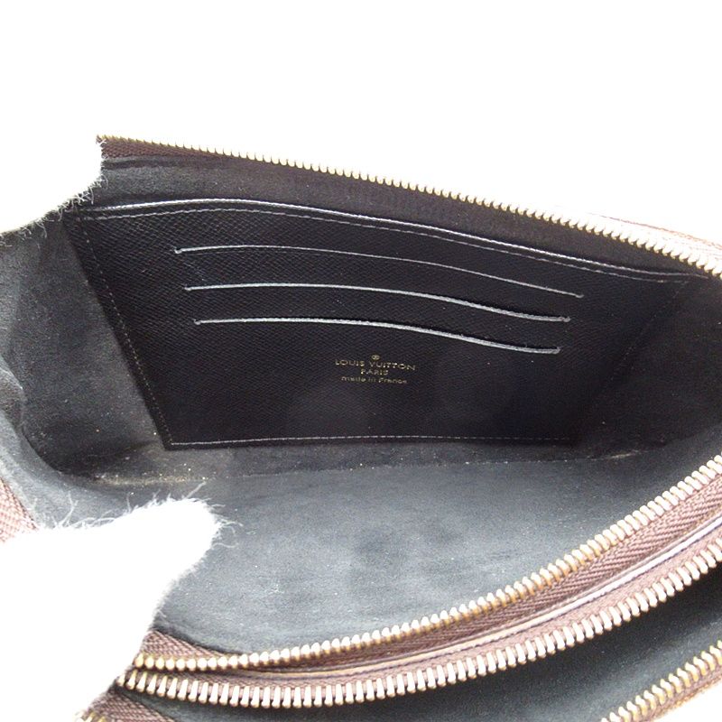 Louis Vuitton Pochette Double Zip M69203 Monogram Giant Reverse Women's