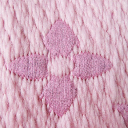 Louis Vuitton M76178 Echarpe Logomania Arafolie Wool Silk Rose