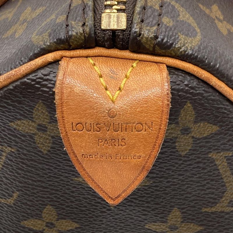 Louis Vuitton Speedy 25 Handbag Monogram Canvas M41528 Vi0913 Mini Boston Old