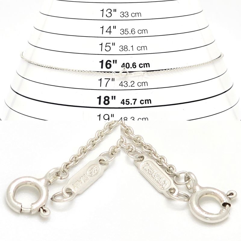 Tiffany & Co Tiffany & Co Atlas Cube Pendant Necklace Star Ring Silver Sv925