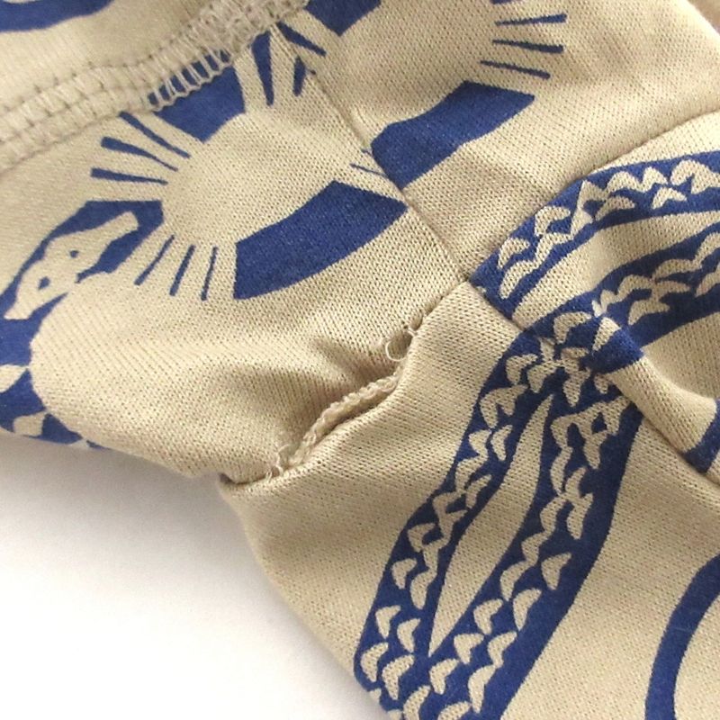 Hermes Short Sleeved T-shirt Size 36 S Women - 3e4622dm Beige And Navy