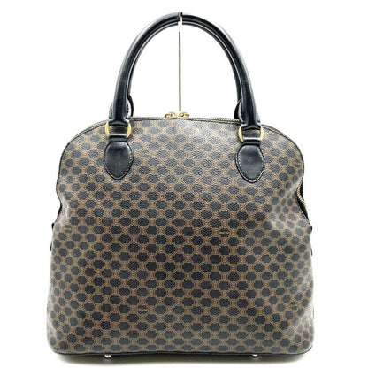 Celine Dm98/1 Handbag PVC Macadam Brown Black Ladies Men Fashion Vintage Gift