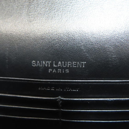 YVES Saint Laurent Yves Saint Laurent Chain Wallet Shape Pressed Long Wallet