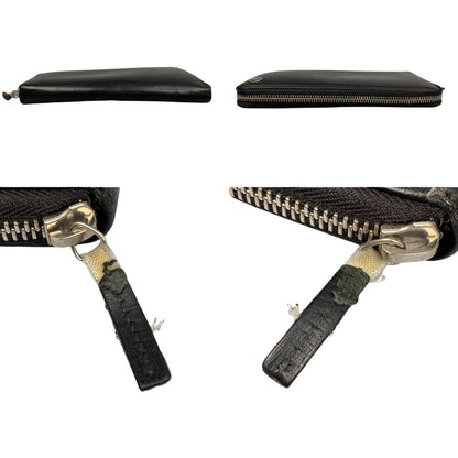 Gucci Round Zipper Long Wallet Interlocking G Shape Softening Yes