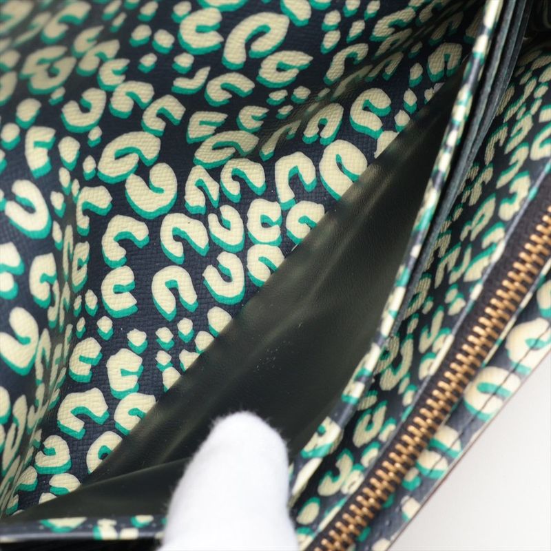 Louis Vuitton Monogram Portefeuille Sarah Long Wallet M60104 Leopard Brown And