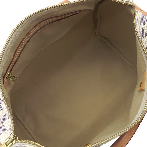 Louis Vuitton Boston Bag Speedy 35 Damier Azure Canvas Damier Azure Gold