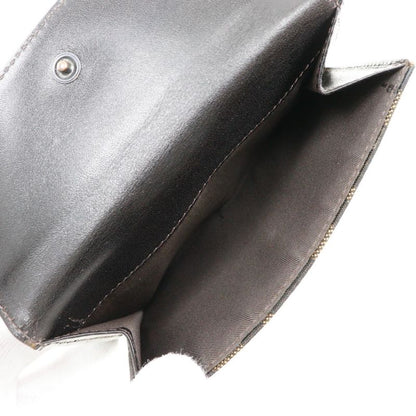 Fendi Zucca Canvas And Leather Women's Bifold Wallet