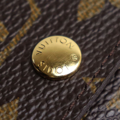 Louis Vuitton Multicles 4 Key Case Monogram Brown M62631 Ra1151 Ladies Preowned