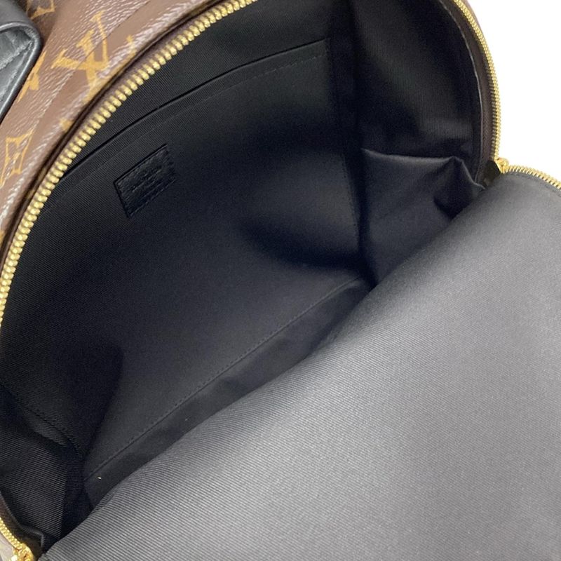 Louis Vuitton Backpack Sac Monogram Palm Springs Backpack MM M44874 Noir Black