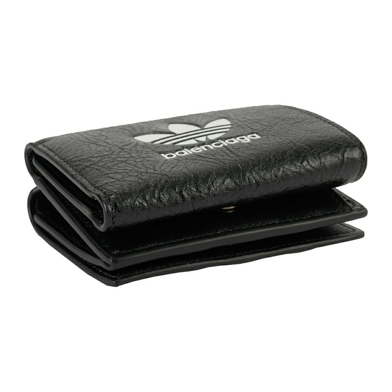Balenciaga Trifold Wallet Balenciaga X Adidas Black