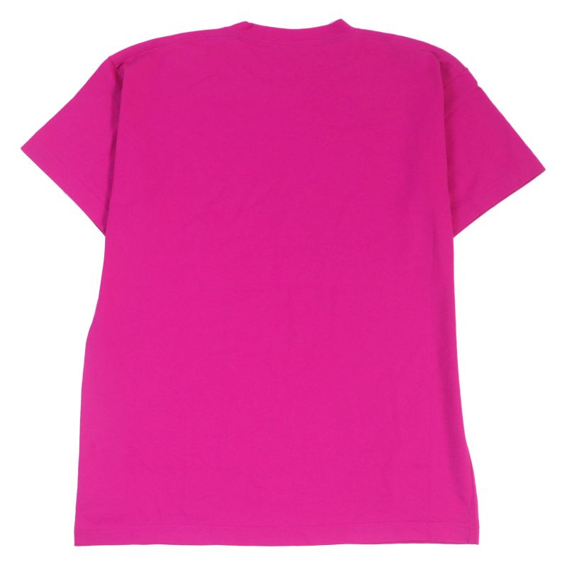 Balenciaga 22SS 612965 Cotton Logo Embroidery Crew Neck Short Sleeve T-shocking