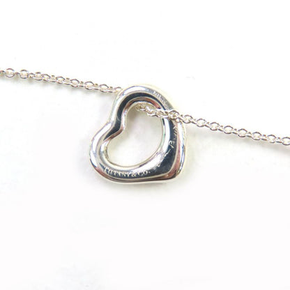 Tiffany & Co Elsa Peretti Open Heart Pendant 925 750 Combi