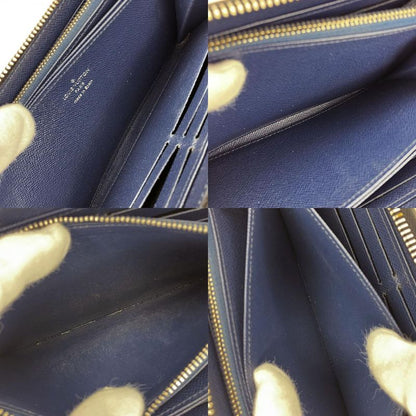 Louis Vuitton Long Wallet Zippy Wallet M62983 Epi Leather Black Red White