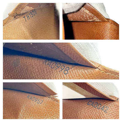 Louis Vuitton Monogram PVC Wallet Set of 5 Brown 411882 Trifold Wallets