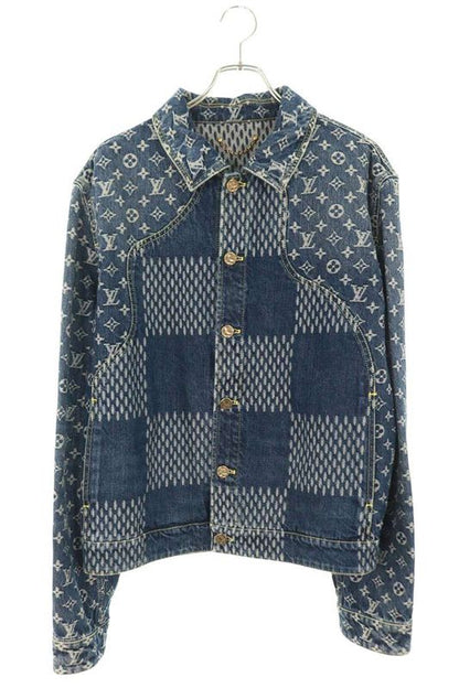 Louis Vuitton 20AW Rm202m UZC Hja10w Denim Jacket Men 50