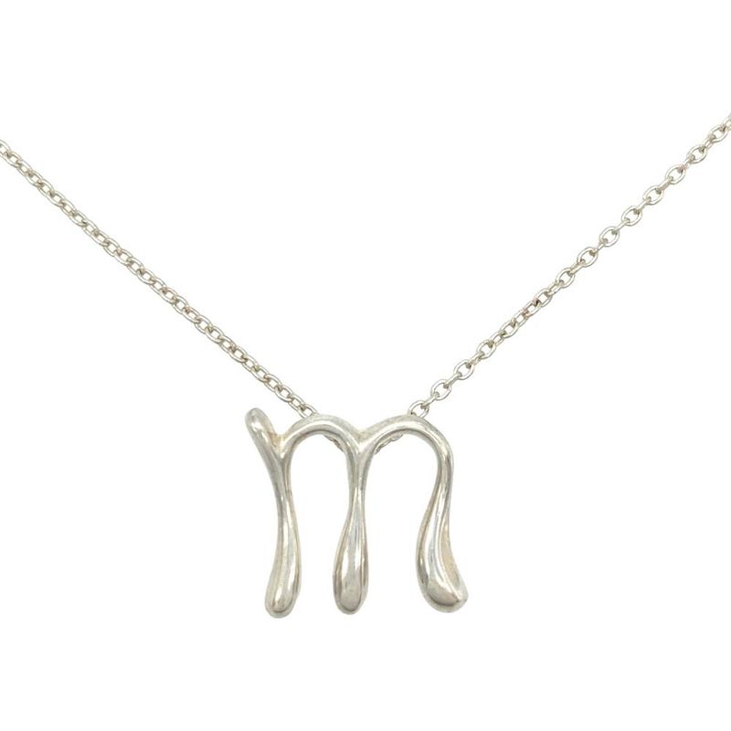 Tiffany & Co Tiffany & Co Initial M Necklace Sv925 22g Silver