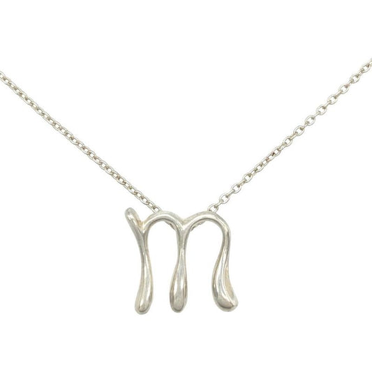 Tiffany & Co Tiffany & Co Initial M Necklace Sv925 22g Silver