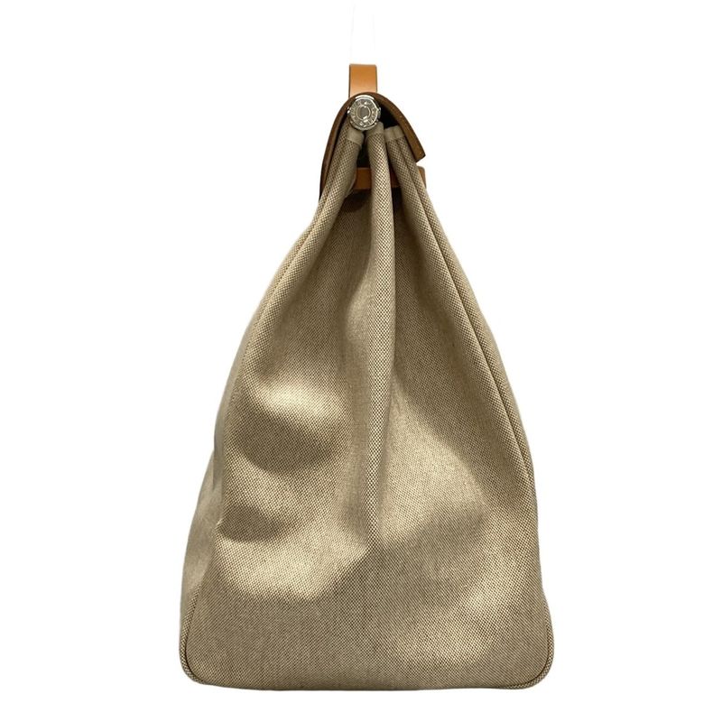 Hermes Handbag Herbag GM Ivory×brown