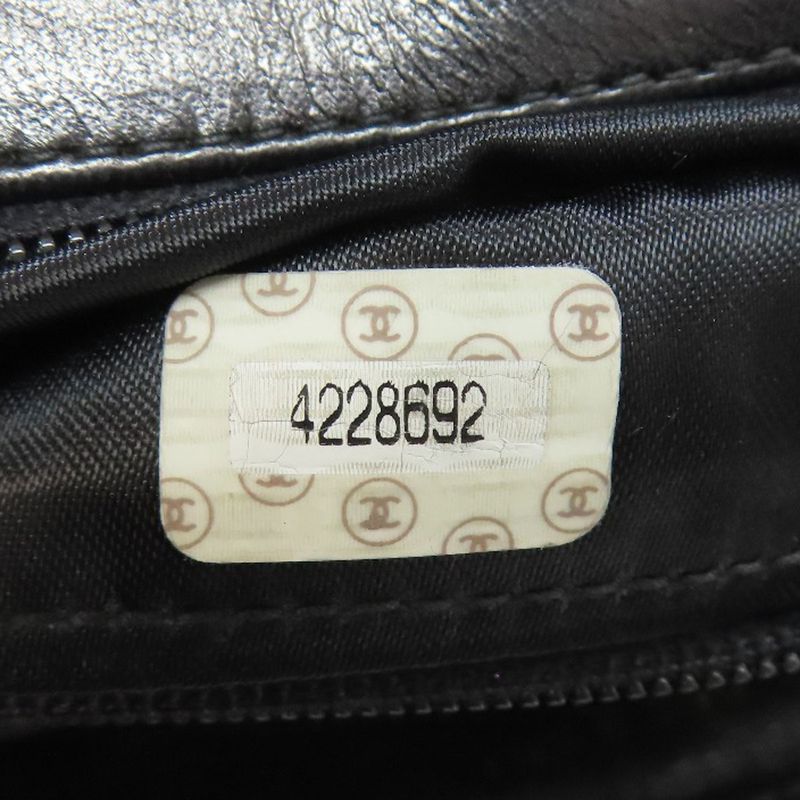 Chanel Matelasse Coco Mark Gold Hardware Shoulder Bag Lambskin Women