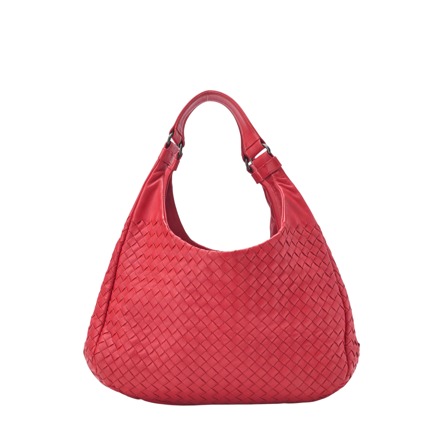 Bottega Veneta Shoulder Bag Tote Bag Intrecciato Lambskin Red Women's Bag Brand