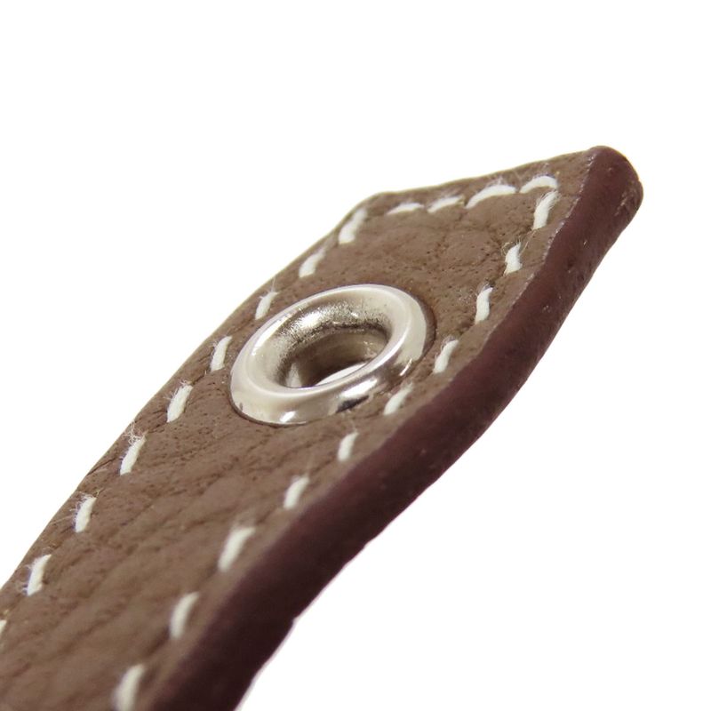 Hermes Picotin Lock PM Etape Silver Hardware Handbag Leather Women