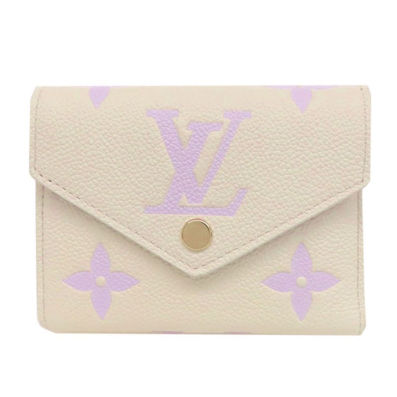 Louis Vuitton M82925 Portefeuille Victorine Folding Wallet With Coin Purse