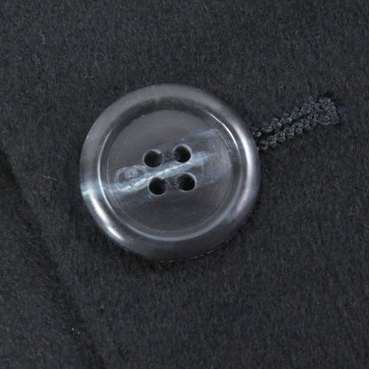 Gucci Vintage 100% Cashmere Single Tailored Jacket With Logo All Over The Back