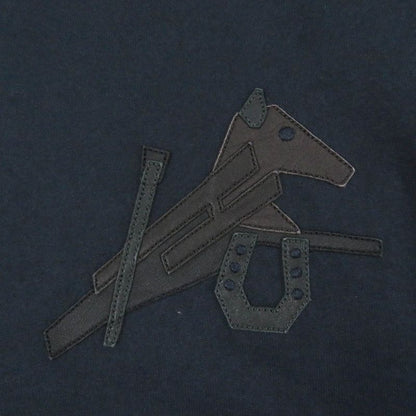 Hermes 22SS Puzzle Esquettre Cotton Sheepskin Crew Neck Short Sleeve T-shirt