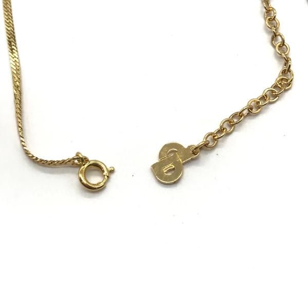 Dior Stone Necklace Gold