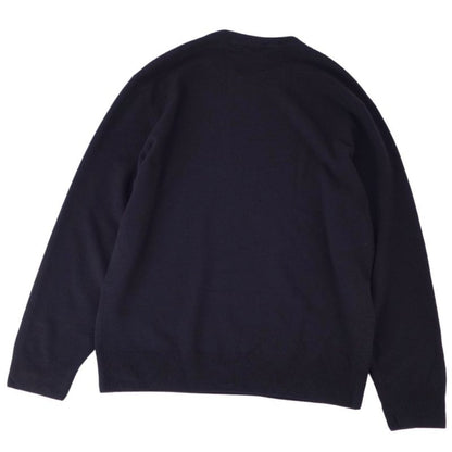 Hermes Knit 23AW Sweater Pullover Leather Knitting