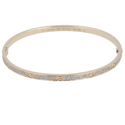 Cartier LOVE Bracelet SM Love Bracelet 18K Yellow Gold After PAVE Diamond