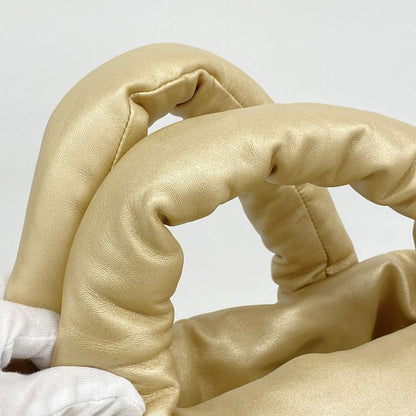 Chanel Tote Bag Coco Cocoon Leather Beige Gold Hardware Women's