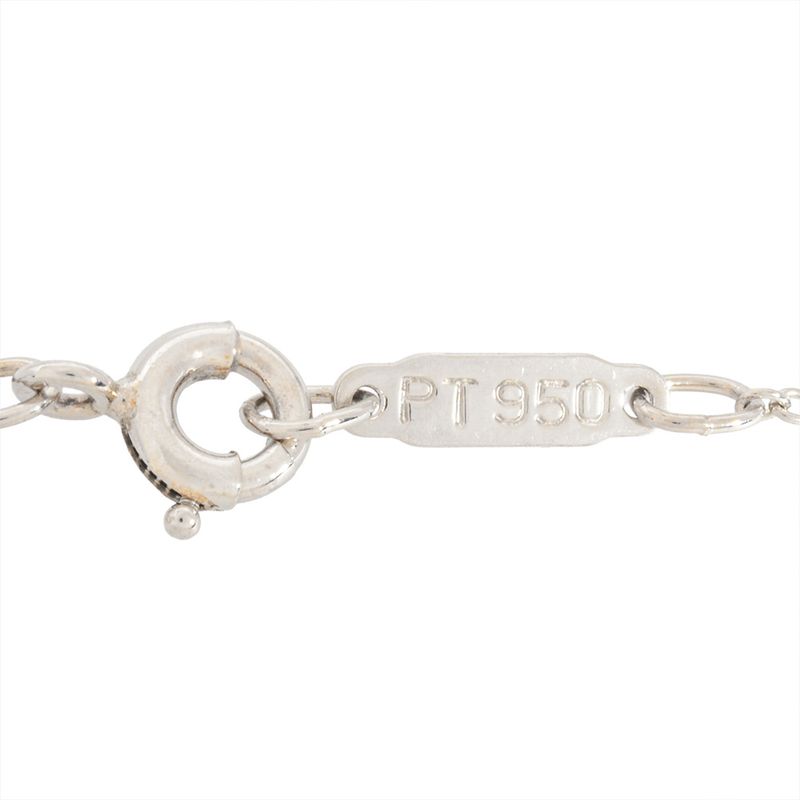 Tiffany & Co Tiffany & Co Small Cross Necklace Diamond Pt950 34g Platinum