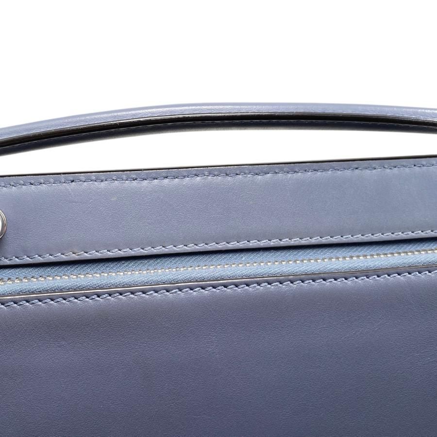 Fendi Handbag Shoulder Bag Dotcom 8bn293 Calf Leather Navy Blue Pink Beige Fendi