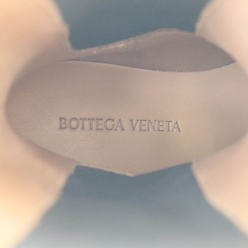 Bottega Veneta Lug Side Gore Chelsea Boots Black 34