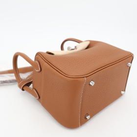 Hermes Bag Lindy Mini Lindy Mini Gold Hardware Silver