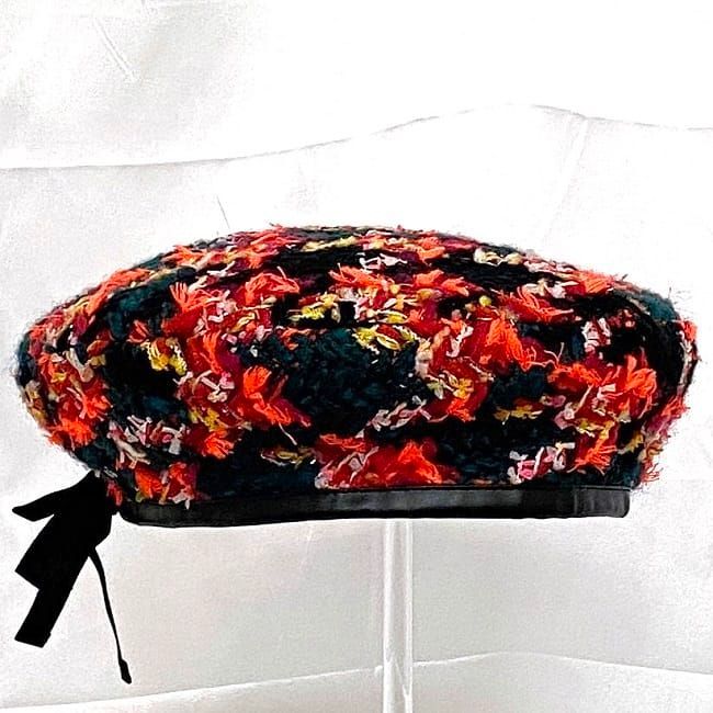 Gucci Beret Green Red Black GG Marmont 729140