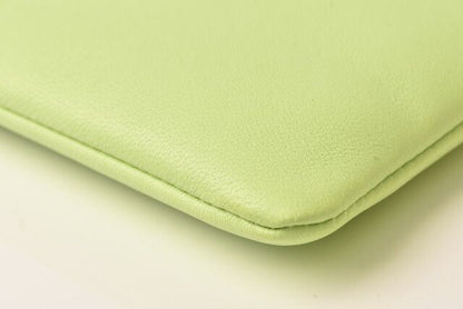 Celine Clutch Pouch Clutch Bag Ipad Case Celine Light Green Unused
