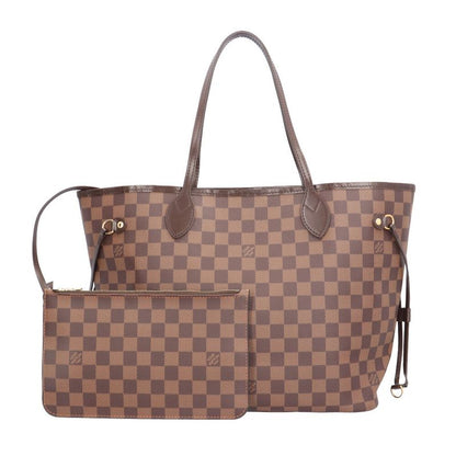 Louis Vuitton Neverfull MM Damier Tote Bag Damier Canvas N40599 Brown Unisex
