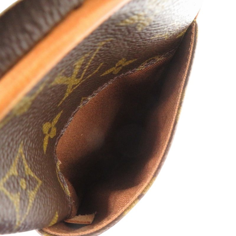 Louis Vuitton Pochette Gange Monogram M51870 Brown Body Bag LV 0574 Louis