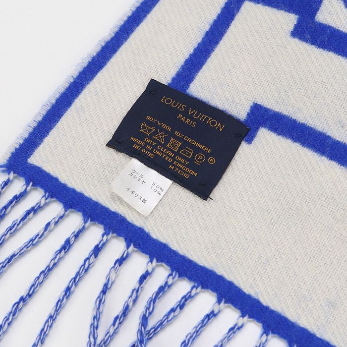 Louis Vuitton Echarpe City Louis 54000 Lv78399 Scarf Wool Echarpe City Louis