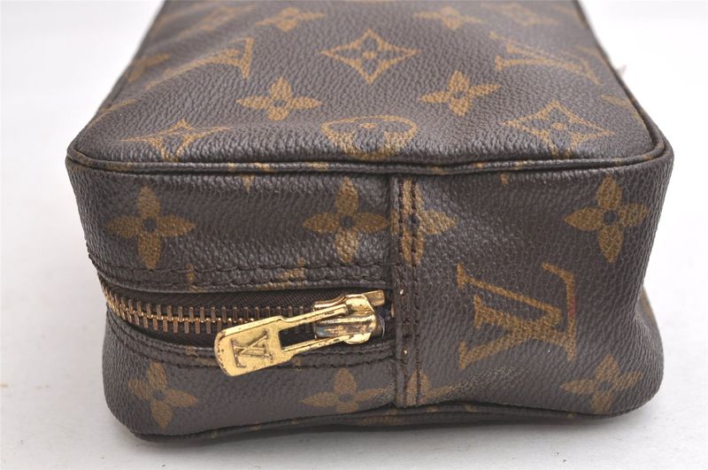 Louis Vuitton Monogram Trousse Toilette 18 Clutch Handbag M47526 LV 3351n