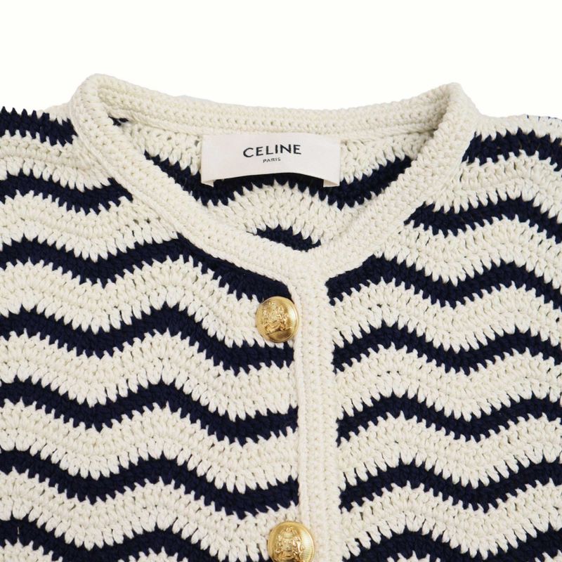 Celine Cardigan Jacket Crochet Cotton and Mini Skirt Crochet Cotton Setup