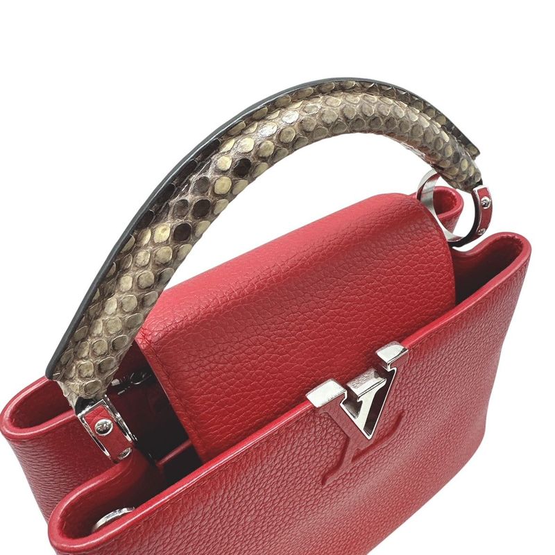 1818 Louis Vuitton N92039 Capucines BB Handbag Shoulder Bag Taurillon Leather