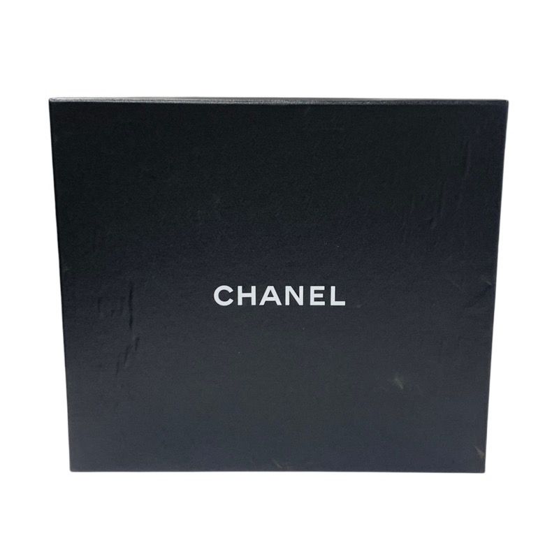 Chanel Boots Short Boots Shoes Fabric Black Here Mark Lace Up Pearl