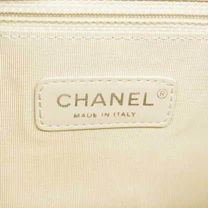 Chanel Shoulder Bag Matelasse Lambskin Black Silver Hardware Women